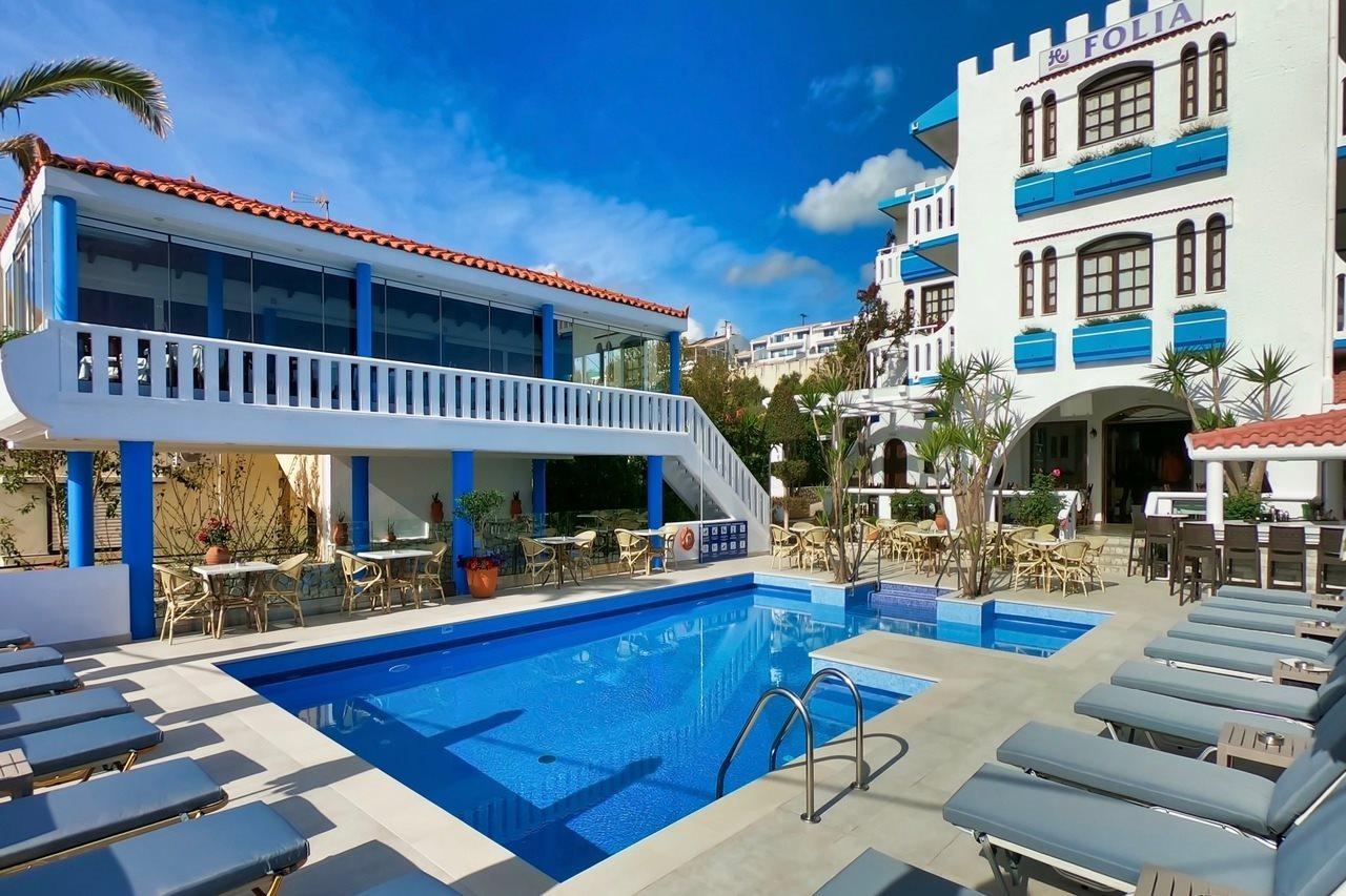 Skala Apartments Agia Marina  Ngoại thất bức ảnh